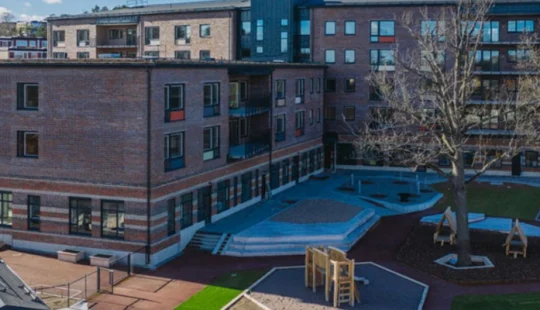 Teaserbild för boendesprinkler i äldreboendet Bildhuggaren.