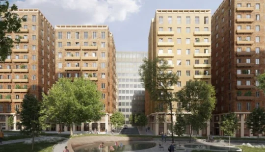 Cederhusen i Hagastaden – referensprojekt för sprinklerlösningar i flerbostadshus.