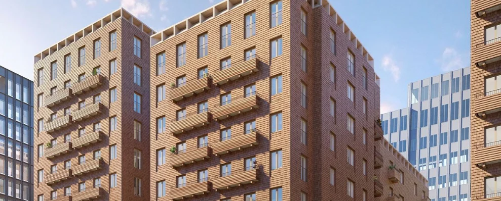 Teaser av Cederhusen – referens med totalsprinkling i träbyggnad.