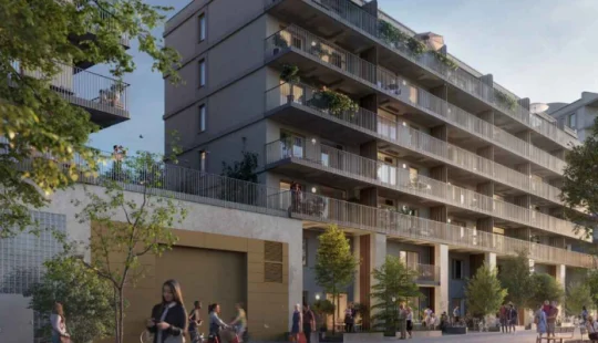 Teaser av Kvarter Atlas i Barkarbystaden – referensprojekt med ca 820 sprinkler och 9 stigarledningar.